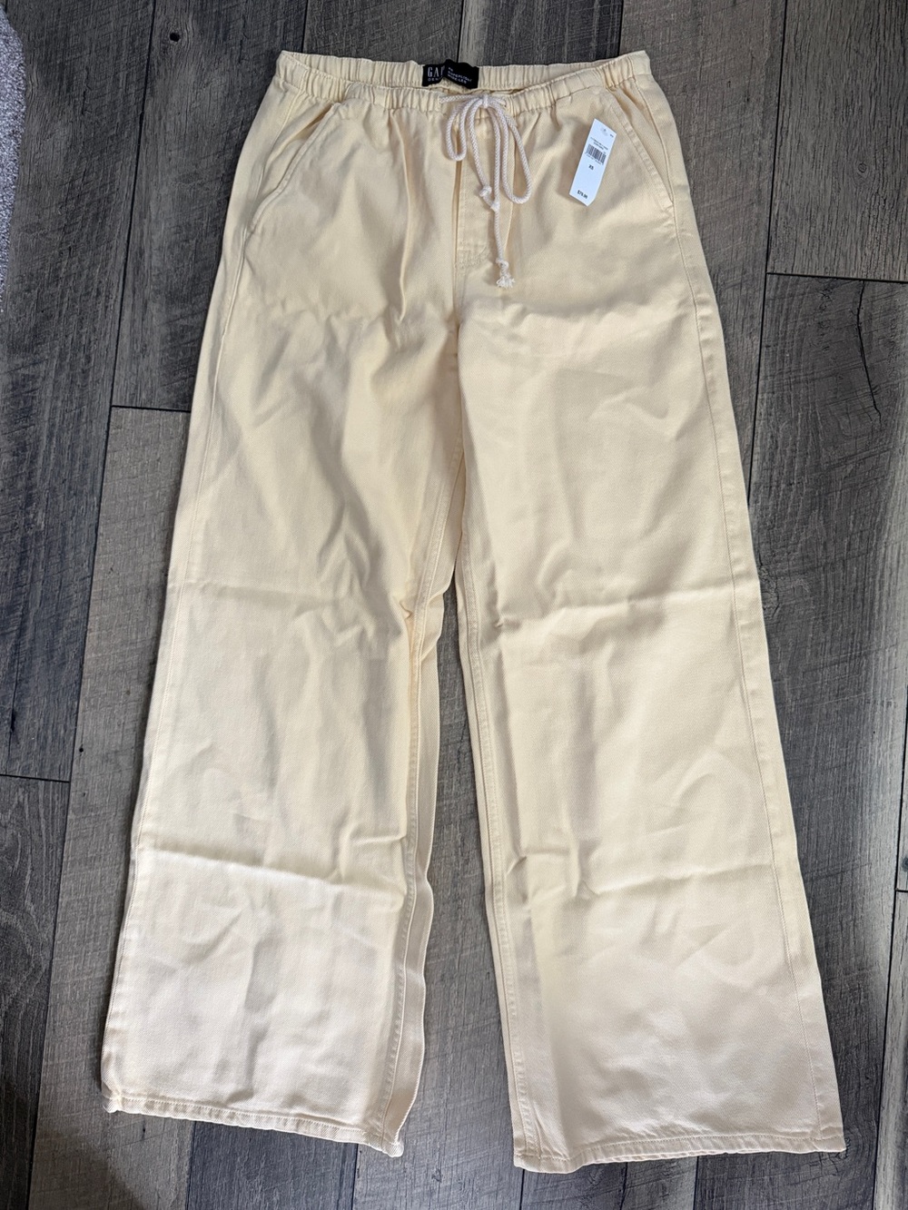 Gap Factory Women’s Mid Rise Soft Pull-On Wide Leg Jeans NWT Size XS